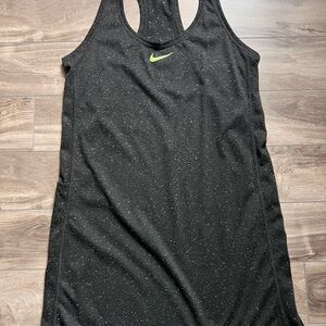 Nike Black Speckled Racerback Swim Cover